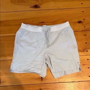 lululemon athletica Light Gray Athletic Shorts